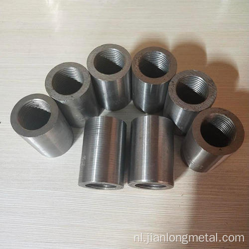 Stalen verbindingshuls rebar splicing coupler